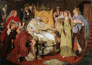 포드 매독스 브라운(Ford Madox Brown)의 코딜리아의 상속