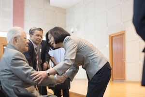 차이잉원(蔡英文) 중화민국 총통과 (2016년)