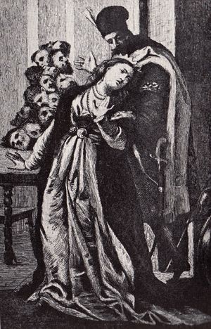 테오도르 아만(Theodor Aman)이 삽화로 그린 알렉산드루 럽슈네아눌(Alexandru Lăpușneanul)