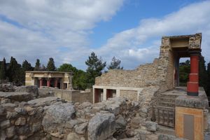 크레타 섬의 주요 관광지가 된 현재 모습이다.