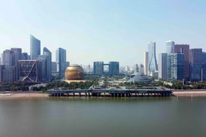 항저우의 스카이라인