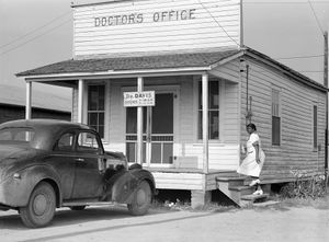 1940년대 일반의 진료실