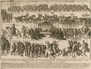 클레멘스 11세의 장례식