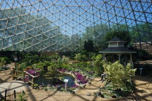 미첼 공원 원예 온실(Mitchell Park Horticultural Conservatory) 내부