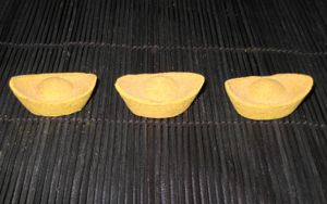 풍수에서 사용되는 수표 모양의 향