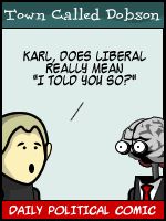 2004년 웹코믹 타운 콜드 돕슨(Town Called Dobson)의 패널.