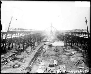 1915년 건설 당시 (Chicago Daily News)