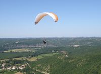 패러글라이딩 (두엘에서, 2010년 7월)