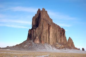 뉴멕시코(New Mexico)의 쉽록(Shiprock)