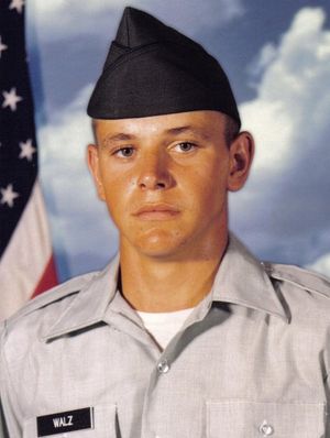 1981년 주방위군 입대 사진