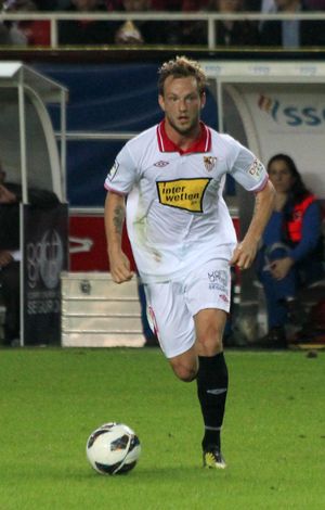 2012년 세비야에서 활약하는 라키티치