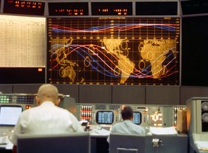 제미니 계획 휴스턴 관제센터 (Gemini Mission Control in Houston during Gemini 5)