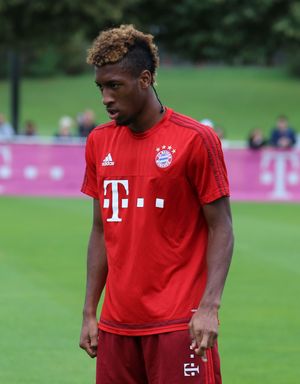 2015년 바이에른 뮌헨에서 훈련 중인 코망