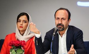 《세일즈맨》(2016) 기자회견에서 파르하디