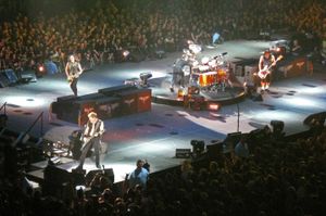 2009년 3월 28일 O2 아레나에서 공연하는 메탈리카