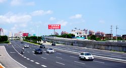 취안저우시의 북쪽 영빈대로 (G24)