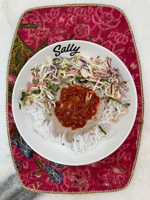 켈란탄주의 명물 요리인 락사 켈란탄