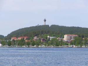 쿠오피오(Kuopio), 핀란드(Finland)의 푸이요 언덕(Puijo Hill)