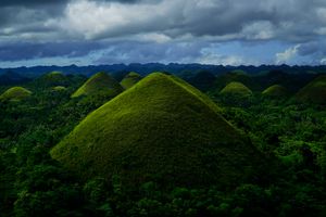 필리핀(Philippines)의 초콜릿 언덕(Chocolate Hills)
