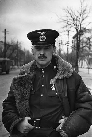 1944년 소련군 복무 중인 미할코프