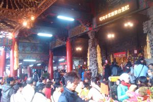 옥황상제 생일날 대만 이란 현 산싱에 있는 옥존궁에서 거행되는 제의