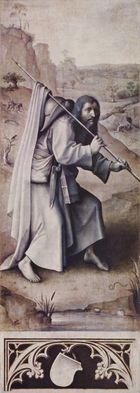 순례자를 그린 1500년경의 그림.(히에로니무스 보스(Hieronymus Bosch) 작)