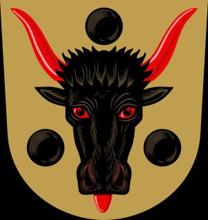 요로이넨 문장의 황소 머리