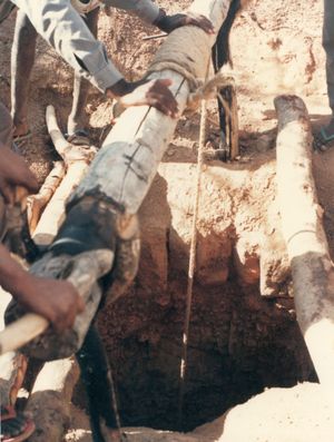 탄자니아의 소규모 지하 채굴