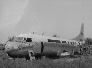 1960년 8월, 손상된 컨베어 CV-240기