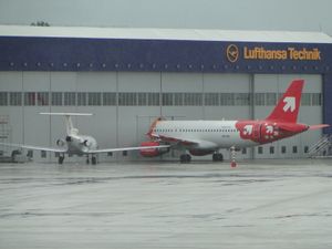 소피아 공항에 위치한 루프트한자 테크닉(Lufthansa Technik) 정비 기지