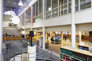 총장 오펜하이머 도서관 중앙 구역