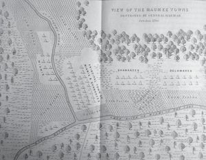 1789년 케키온가(Kekionga) 지도