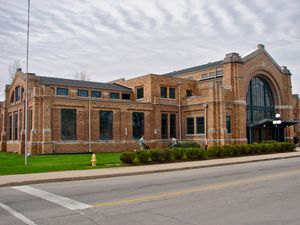 1914년부터 도시의 철도 유산을 상징하는 펜실베이니아 철도역