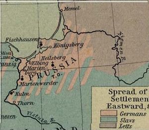 14세기 동프로이센의 민족 정착