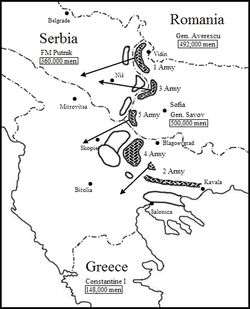 개전 당시 불가리아의 전투 계획
