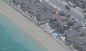 팜 주메이라 두바이, 잎사귀 위의 빌라들