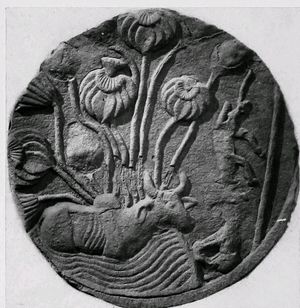 바르후트, 황소와 호랑이 자타카