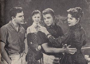 존 색슨, 셸리 파바레스, 존 와일더, 질 세인트 존 in 썸머 러브 (1958)