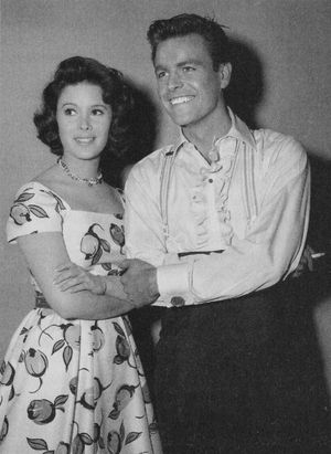 1959년 로버트 와그너와 함께