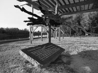 독립국 크로아티아의 세르비아인 학살의 주요 현장 중 하나인 야세노바츠 추모지의 '공포의 포플러'. 수만 명의 보스니아 세르비아 민간인이 잔혹하게 살해당했다.