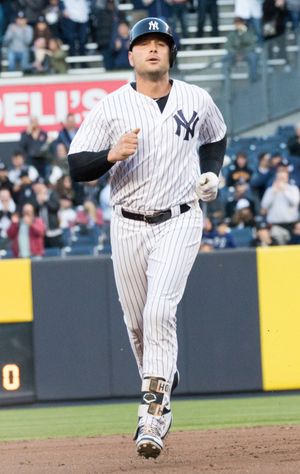 2017년 뉴욕 양키스 시절 맷 홀리데이