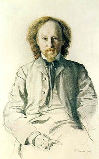 Konstantin Somov가 그린 Vyacheslav Ivanov의 초상화 (1906)