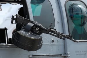 EC725에 장착된 FN MAG 기관총