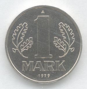 1마르크 앞면