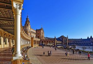 1929년 이베로 아메리카 박람회 개막식