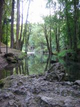 폰티브레에 있는 에브로 강의 발원지