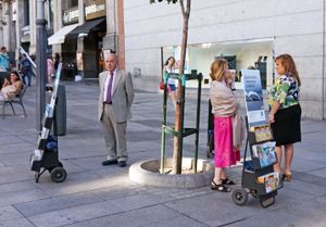 마드리드의 여호와의 증인 전단