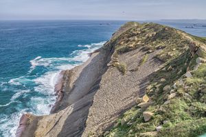 카보 마요르 등대와 산탄데르 항구 입구