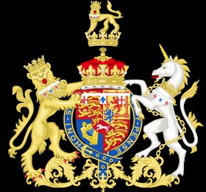 1837년 이전 영국 왕자로서의 문장