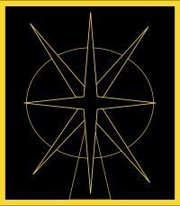 1978년 말까지 공동체를 통제했던 짐 존스가 이끈 피플스 템플의 로고.